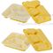 Disposable corn starch plates biodegradable corn starch food container, Disposable PLA Serving Divided Lunch Tray supplier