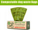 Compostable disposable biodegradable plastic garbage bag, Eco compostible bio degradable bags, biodegradable disposable supplier