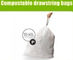 Compostable disposable biodegradable plastic garbage bag, Eco compostible bio degradable bags, biodegradable disposable supplier