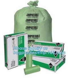 eco friendly compostable biodegradable food bags with EN13432 BPI OK compost home ASTM D6400 certificates supplier