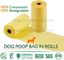 Cornstarch 100% biodegradable compostable shopping bag on roll, compostable 100% biodegradable shopping bags with EN1343 supplier