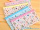 Stationery A4 Paper Waterproof Office Zipper File Bag, Office Stationery Bright Colors OEM File Bag Pocket Clear PVC Bag supplier