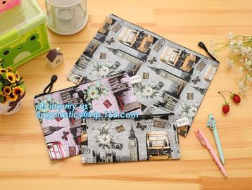 Organizer Zipper Bag Folder Office Stationery bag, zipper optional size stationery Envelope PP File Bag, document bag fi supplier