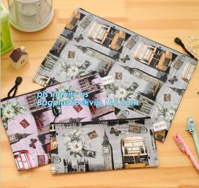 Organizer Zipper Bag Folder Office Stationery bag, zipper optional size stationery Envelope PP File Bag, document bag fi supplier