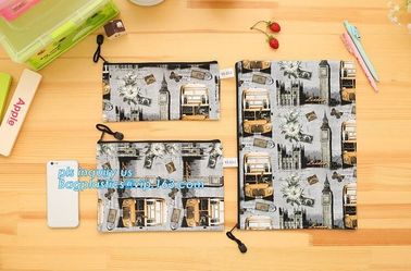 Organizer Zipper Bag Folder Office Stationery bag, zipper optional size stationery Envelope PP File Bag, document bag fi supplier