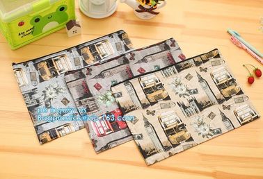 Organizer Zipper Bag Folder Office Stationery bag, zipper optional size stationery Envelope PP File Bag, document bag fi supplier