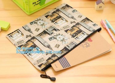 Organizer Zipper Bag Folder Office Stationery bag, zipper optional size stationery Envelope PP File Bag, document bag fi supplier