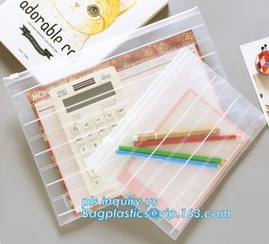 slider zipper bag plastic bag with zipper resealable zip poly bag, mini plastic zipper cosmetic slider zip bags with pri supplier