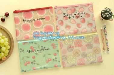 mesh net pouch for file folder, Promotion M square carrying PVC stationery file Bag, k Stationery Document File Nu supplier