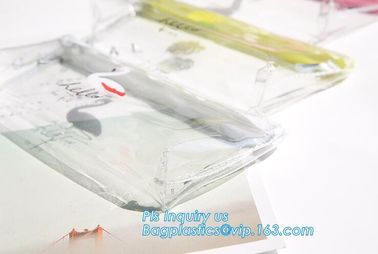 Personalized Neoprene Pencil Case, Neoprene Pencil Bag, Zipper Transparant PVC Pencil Bag, Printed photo frame PVC zippe supplier