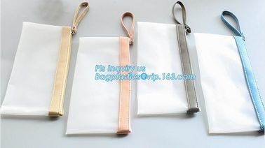 Personalized Neoprene Pencil Case, Neoprene Pencil Bag, Zipper Transparant PVC Pencil Bag, Printed photo frame PVC zippe supplier