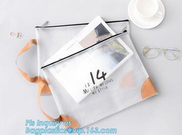 Clear vinyl Drawstring Bag, plastic custom printed pencil case, silicone DIY pencil case for gift, polyester rubber plas supplier