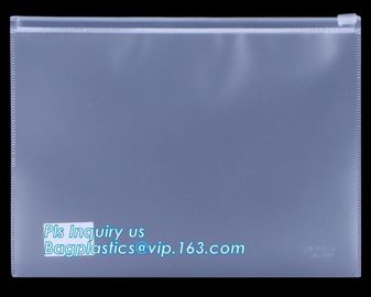 waterproof vinyl clear plastic zipper garment bag, clear vinyl a3 / a4 / a5 plastic pvc mesh zipper bag, Personal Care P supplier
