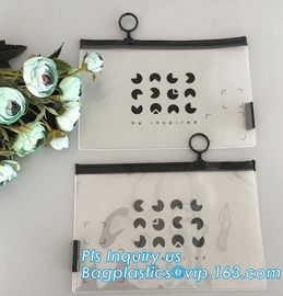 a4 mesh zipper document bag a5 plastic folder for office, Promotional Hot PVC mesh File And Document Bag With Zip Lock supplier