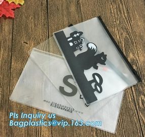 a4 mesh zipper document bag a5 plastic folder for office, Promotional Hot PVC mesh File And Document Bag With Zip Lock supplier