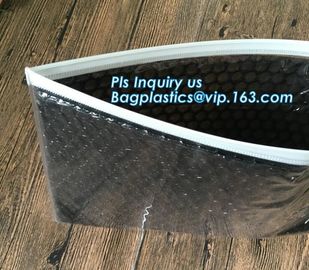 zipper pouch clear vinyl pouch clear slider bags, slider zipper pvc pouch clear vinyl pvc k bags, hanger hole/pouc supplier