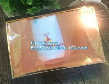 vinyl pvc zipper bag vinyl zipper slider bag for stationery, cosmetic, slider bag vinyl zipper bag for bikini, slide zip supplier