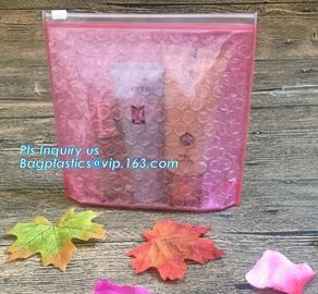 Pink Slider Zip lock Bubble Bag, High Quality Pink Bubble Hash Bag, Reused Pink Bubble Bag With Red Slider bags supplier