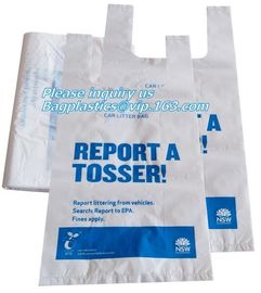 Customized biodegradable compostable Drawstring garbage bag, compostable garbage bags on roll with drawstring, draw tape supplier