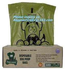 Cornstarch Based Eco Compostable Dog Poop Pick Bag - 4Refill Rolls,60Bags, EN13432 BPI OK compost home cheap price high supplier