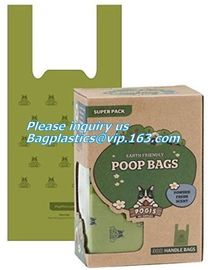 Compostable Bag For Dog Poop Drawstring Holder Custom Dogs Poop Bag Dispenser, Scented Dog Poop Bag Compostable Puppies supplier