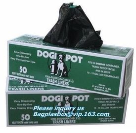 Compostable Bag For Dog Poop Drawstring Holder Custom Dogs Poop Bag Dispenser, Scented Dog Poop Bag Compostable Puppies supplier