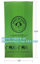 pet supplies products biodegradable plastic compostable pet poop bags, Eco-friendly Compostable Pet Poop Bag supplier