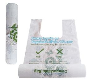 100% Biodegradable plant-based shopping bag, charity donation bags for cloths packing, fully biodegradable compostable P supplier