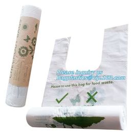 100% Biodegradable plant-based shopping bag, charity donation bags for cloths packing, fully biodegradable compostable P supplier