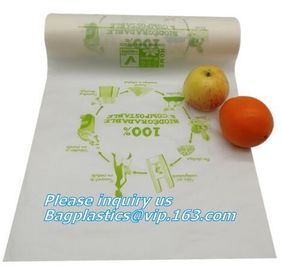 100% Biodegradable plant-based shopping bag, charity donation bags for cloths packing, fully biodegradable compostable P supplier