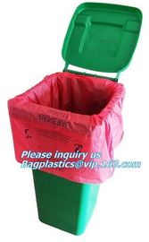 biodegradable and compostable garbage bin liners, kitchen bin liner compostable flat trash bag on roll, bin liner in rol supplier