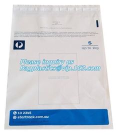 Custom biodegradable plastic mailer bag with logo, bio Poly mailers Shipping Envelopes Bags Plastic Security Mailing Pac supplier