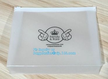 packaging moistureproof custom slider lock zipper bag, Slider zipper quad seal bag, China Manufacturer Clear Vinyl Slide supplier