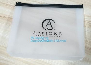 packaging moistureproof custom slider lock zipper bag, Slider zipper quad seal bag, China Manufacturer Clear Vinyl Slide supplier