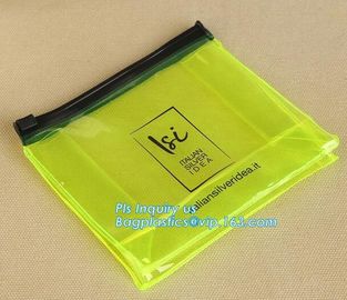 EVA clothing bags plastic slider zipper case, Custom printed side guesset foil slider zipper, resealable packaging slide supplier