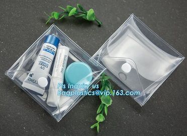 k bags for cosmetic puff automatic slider zipper bag, OEM clear PVC bag/ PVC slider bag/PVC zipper bag, Make Up Or supplier