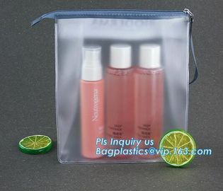 Slider k bag with writable panel for easy label, reclosable slider plastic bags, snack plastic cosmetic slider pac supplier