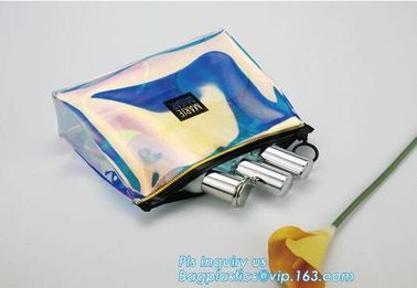 EVA Plastic Personal Care Packaging Slider Bags, cosmetic pvc bag with slide industrial plastic bags, PVC / EVA / TPU zi supplier