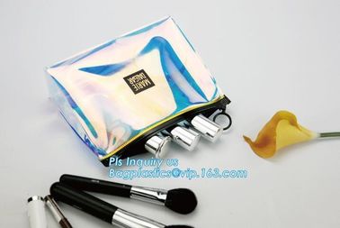 EVA Plastic Personal Care Packaging Slider Bags, cosmetic pvc bag with slide industrial plastic bags, PVC / EVA / TPU zi supplier