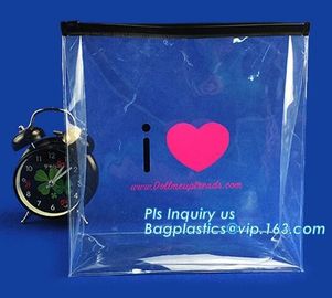 zipper slider bag cosmetic packaging slider bag, make up bag promotional cosmetic bag slider bag, toiletry pouch eva cos supplier