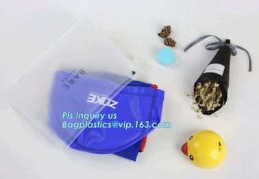 frosted zipper lock slider packing bag, cosmetic tool packaging sliding zipper bags, waterproof pe k slider bags supplier