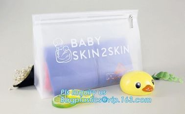 slider bag /clear waterproof cosmetic packaging bag, slider bag plastic zipper bag vinyl cosmetic bag, cosmetic clear me supplier