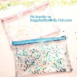 Cosmetic Zip Bag / Make Up / Toiletry / Washbag, Polyester Make Up Wash Bag Travel Cosmetic Bag with Two Sliders Zipper supplier