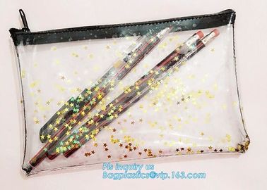 Cosmetic Zip Bag / Make Up / Toiletry / Washbag, Polyester Make Up Wash Bag Travel Cosmetic Bag with Two Sliders Zipper supplier