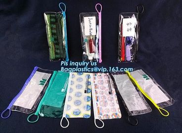 ECO friendly recycled cheap wholesale custom transparent waterproof printed promotion plastic zipper clear pvc cosmetic supplier