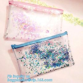 Colorful Slider Bag Plastic Packaging Bag For Card Bag, Frosted Plastic EVA Garment Packing Bag Suit Clothes Bags With z supplier