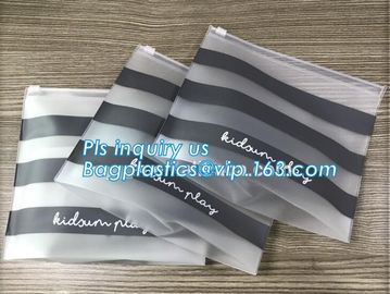 US Dollars k bag with slider, cloth bag boutique packaging slide zip lock plastic bag with slider, Consumer Produc supplier