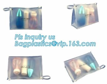 zip lock document plastic pouch with zipper slide zip lock plastic pouch, pvc slider pouch,PVC slide pouch, slider zip supplier