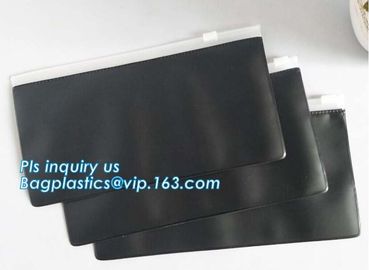 Printed slider k plastic resealable clothes zipper bag, Eva Plastic Slider Zipper Clothes Packing Bag With Custom supplier