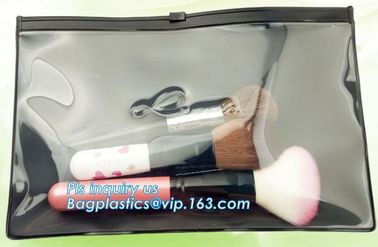 Printed slider k plastic resealable clothes zipper bag, Eva Plastic Slider Zipper Clothes Packing Bag With Custom supplier